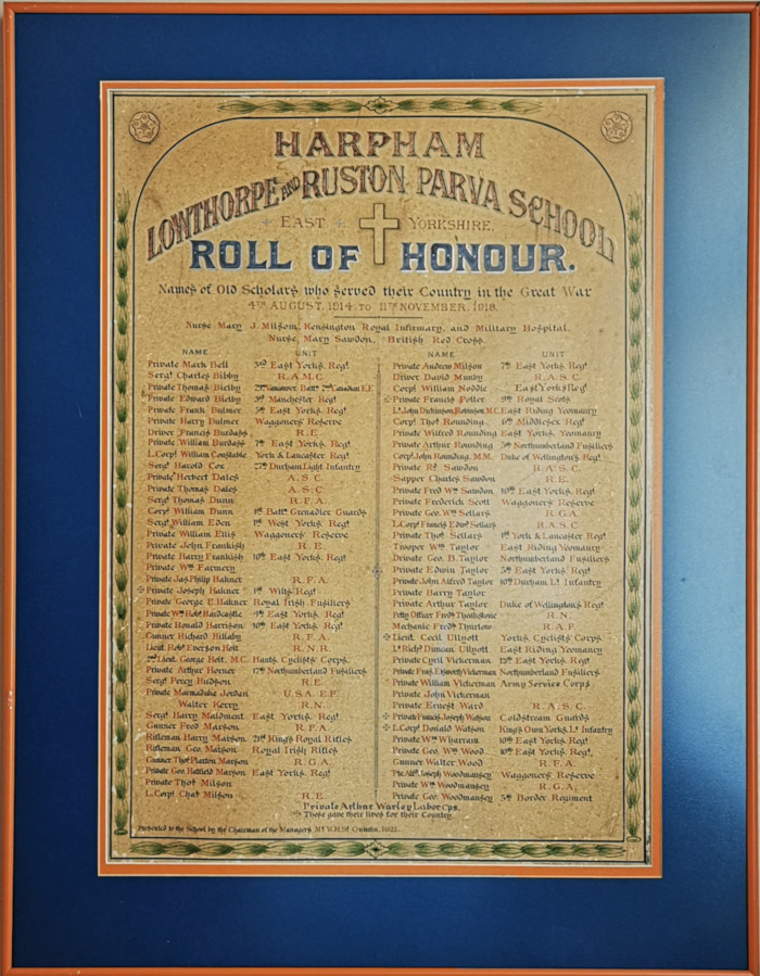 Roll of Honour